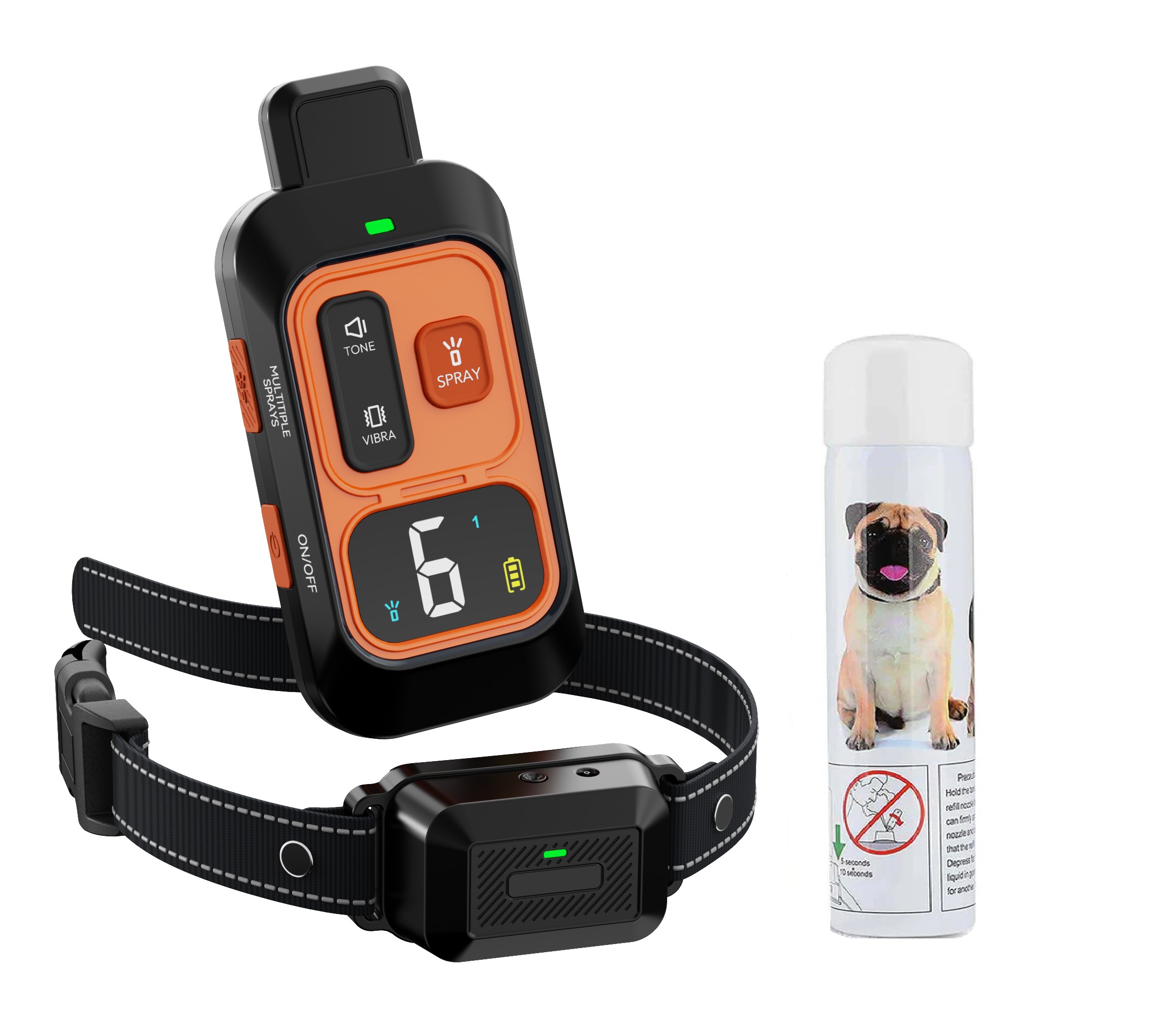 Furline 530 Trainingshalsband met Spray