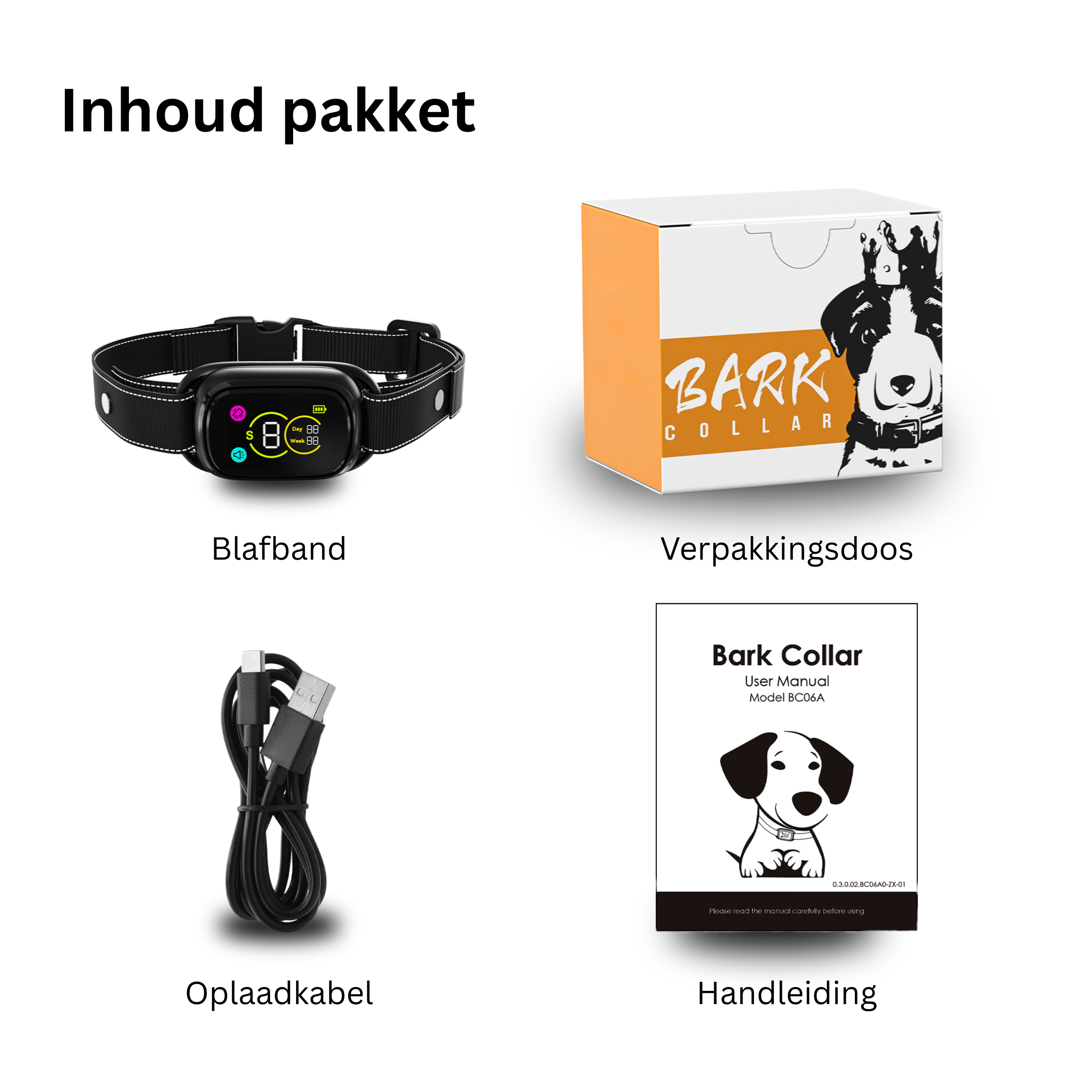 Furline 680 Anti Blafband LED scherm met trilling & Geluid 3 (2)