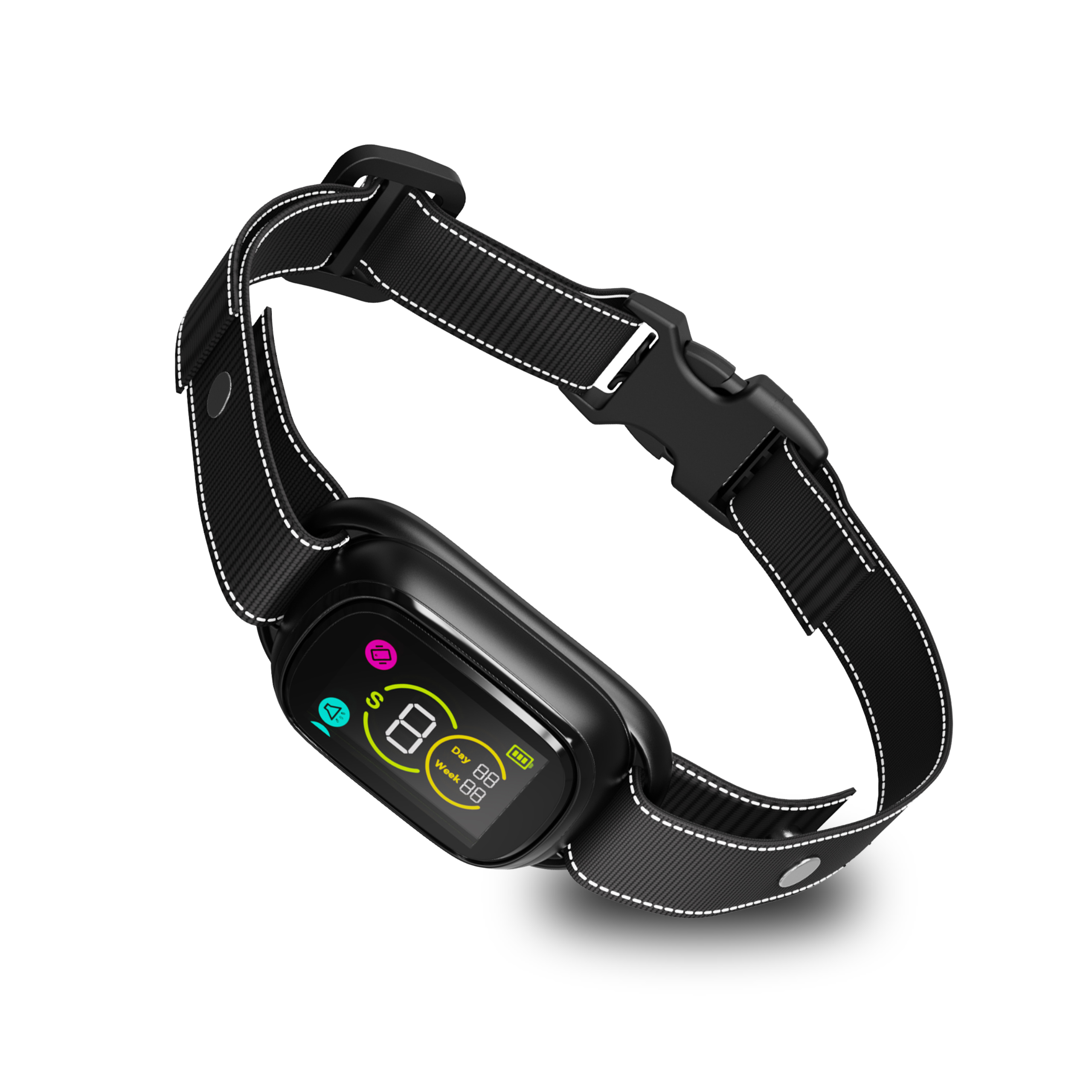 Furline 680 Anti Blafband LED scherm met trilling & Geluid 3 Furline 680 Anti Blafband LED scherm met trilling & Geluid 3