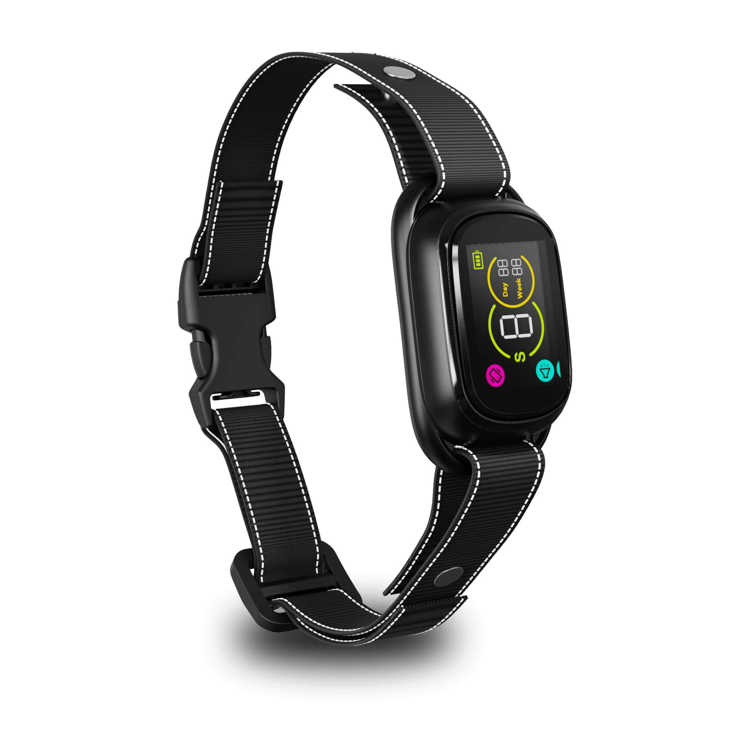 Furline 680 Anti Blafband LED scherm met trilling & Geluid Furline 680 Anti Blafband LED scherm met trilling & Geluid